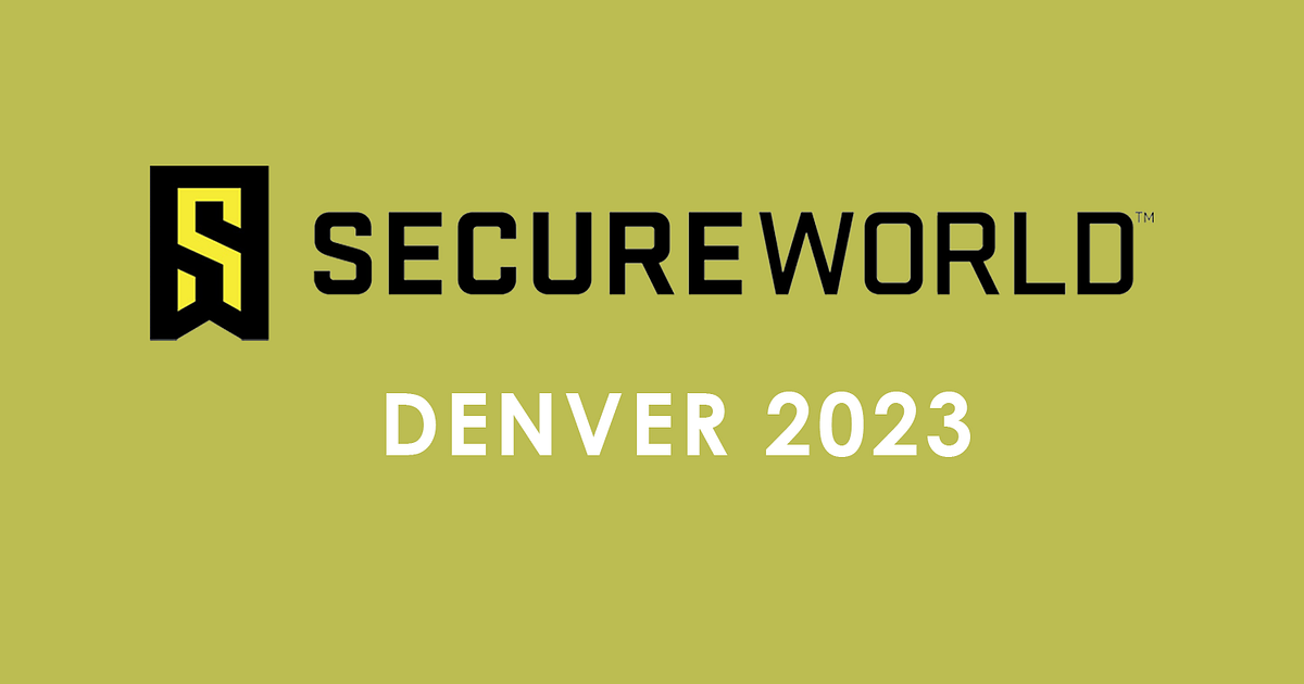 Envision SecureWorld Denver 2023